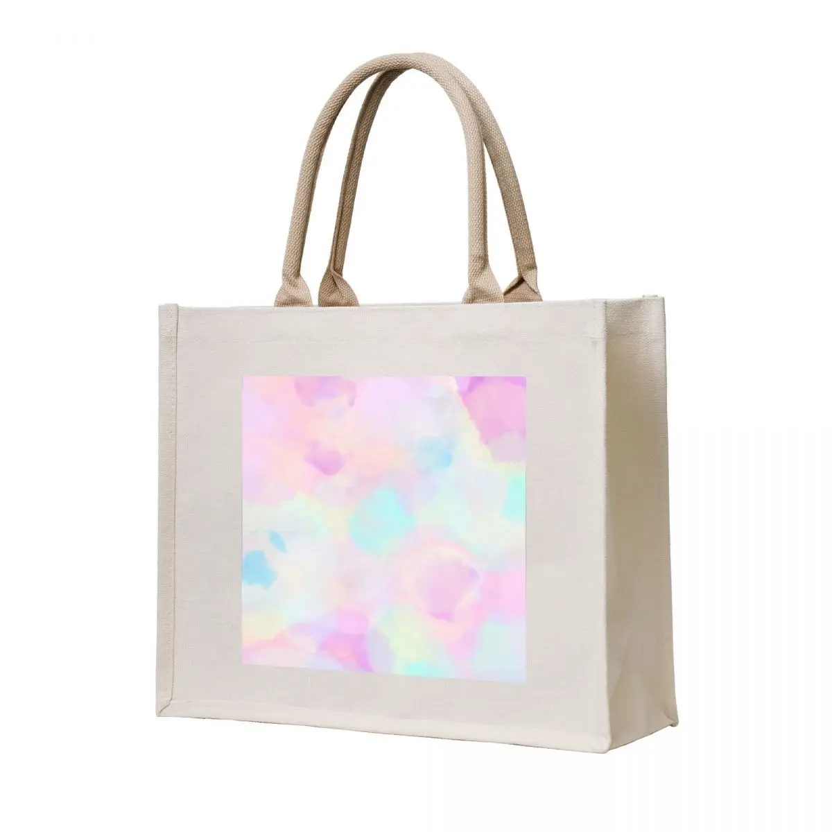 

Pastel watercolour Tote Bag Big bag women shopper bag woman shopping