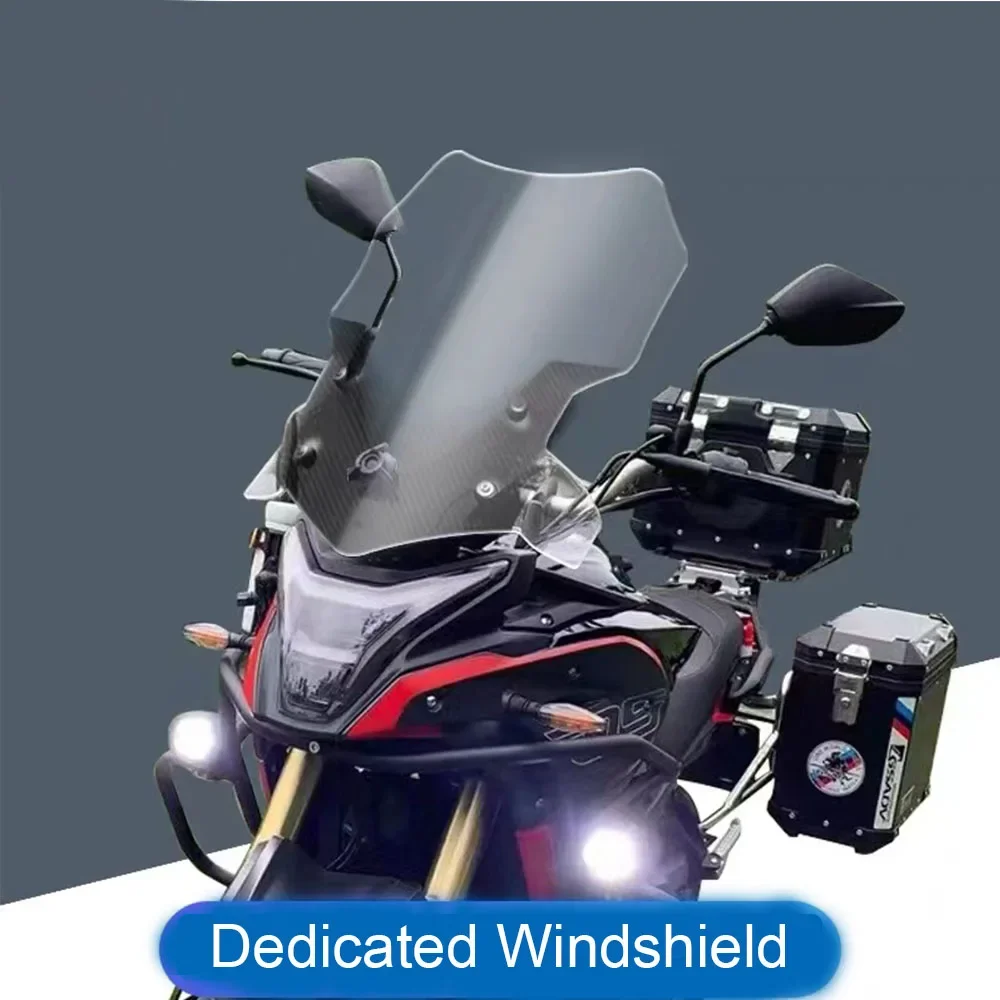 Motorcycle Fit Voge 300DS DS300 Dedicated Front Windshield Heighten Wind Deflector For VOGE 300DS