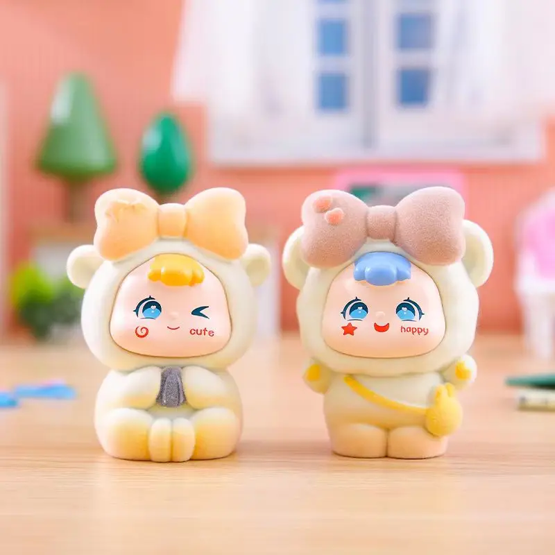 

Креативный милый озорной милый пушистый теплый флокированный солнечный маленький ребенок слепая коробка мини милый настольный набор декоративных украшений