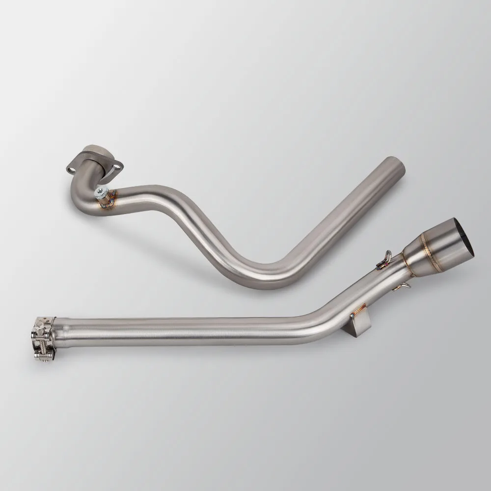 

Надеваемая трубка выхлопной трубы мотоцикла, интерфейс 51 мм, передняя соединительная труба из нержавеющей стали для Yamaha FZ250 FZS250 Fazer FZ FZS 250 S250