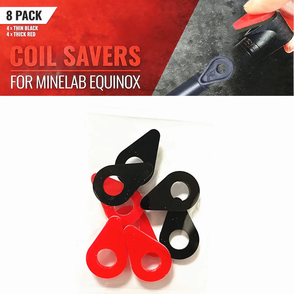 Arandelas protectoras de bobina para detectores de metales Minelab Equinox