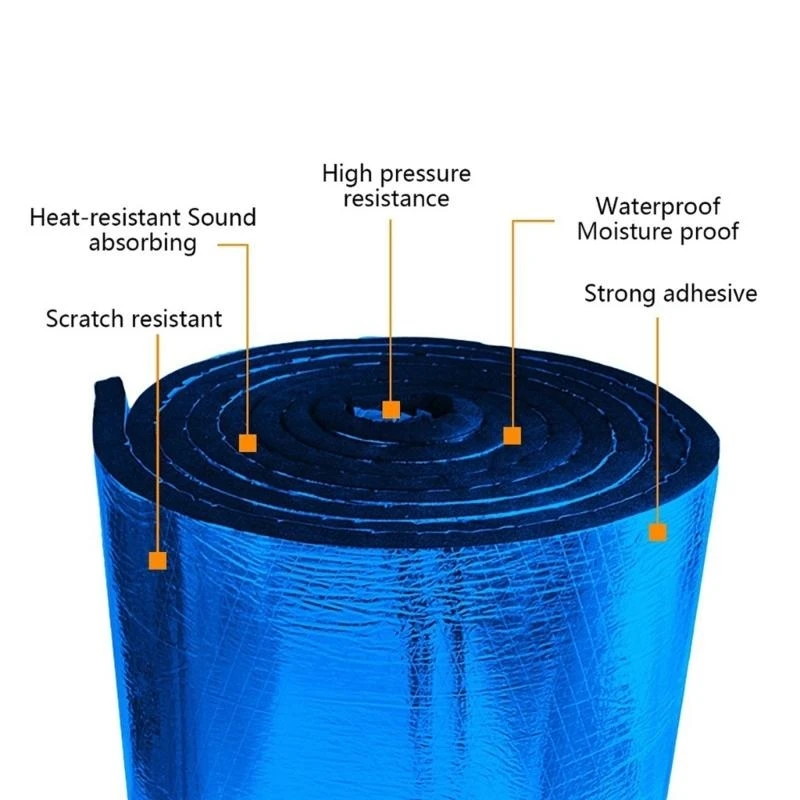 XA6H 20''x79'' Car Sound Deadening & Heat Insulation Closed Cell Foam Sound Deadener for Garage Door Trunk Hood