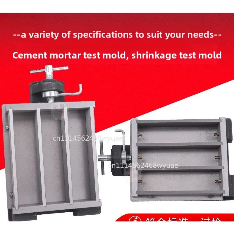 40 * 160Mm steel concrete mould prism test mould