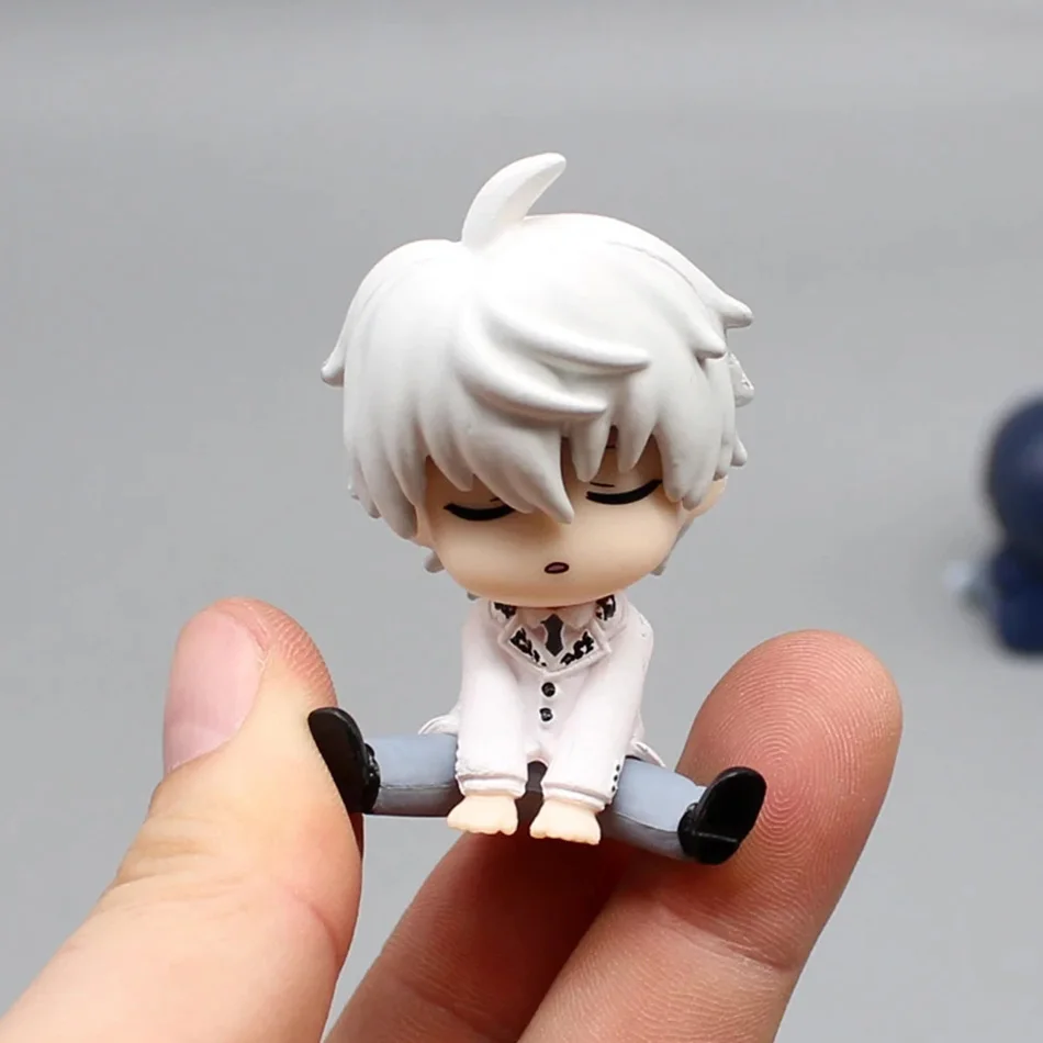 B-E-CK Isagi Yoichi Q-versie Acchion Figre Koc C Bodemtemperatuur PVC Ornament Speelgoed met Tsure Hyoma Hachi etc. Meguru Nagi Seishiro