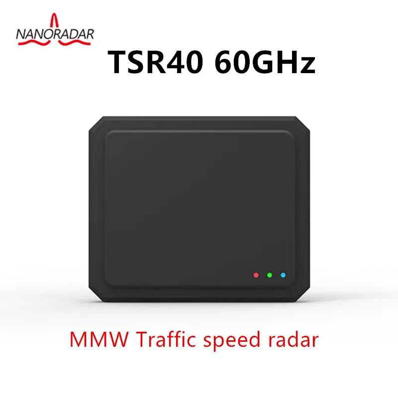 128 타겟 나노레이더 TSR40 60GHz MMW 레이더 센서 다차선 교통 속도 피드백 모니터링용