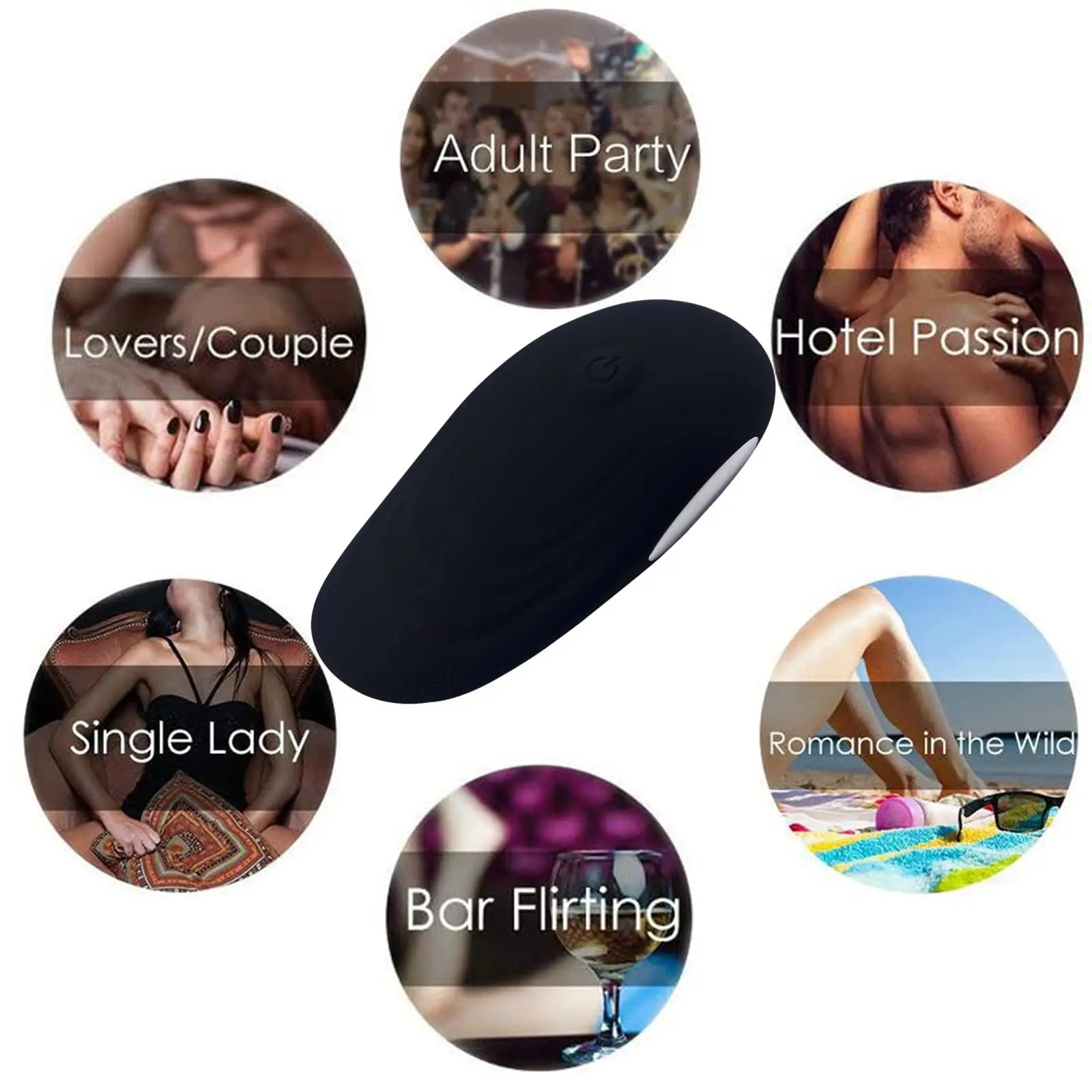 Tragbare Höschen vibratoren, fern gesteuerte Vibratoren mit 10 Vibrations modi, Zungen vibratoren für Vagina und Klitoris, wasserdicht