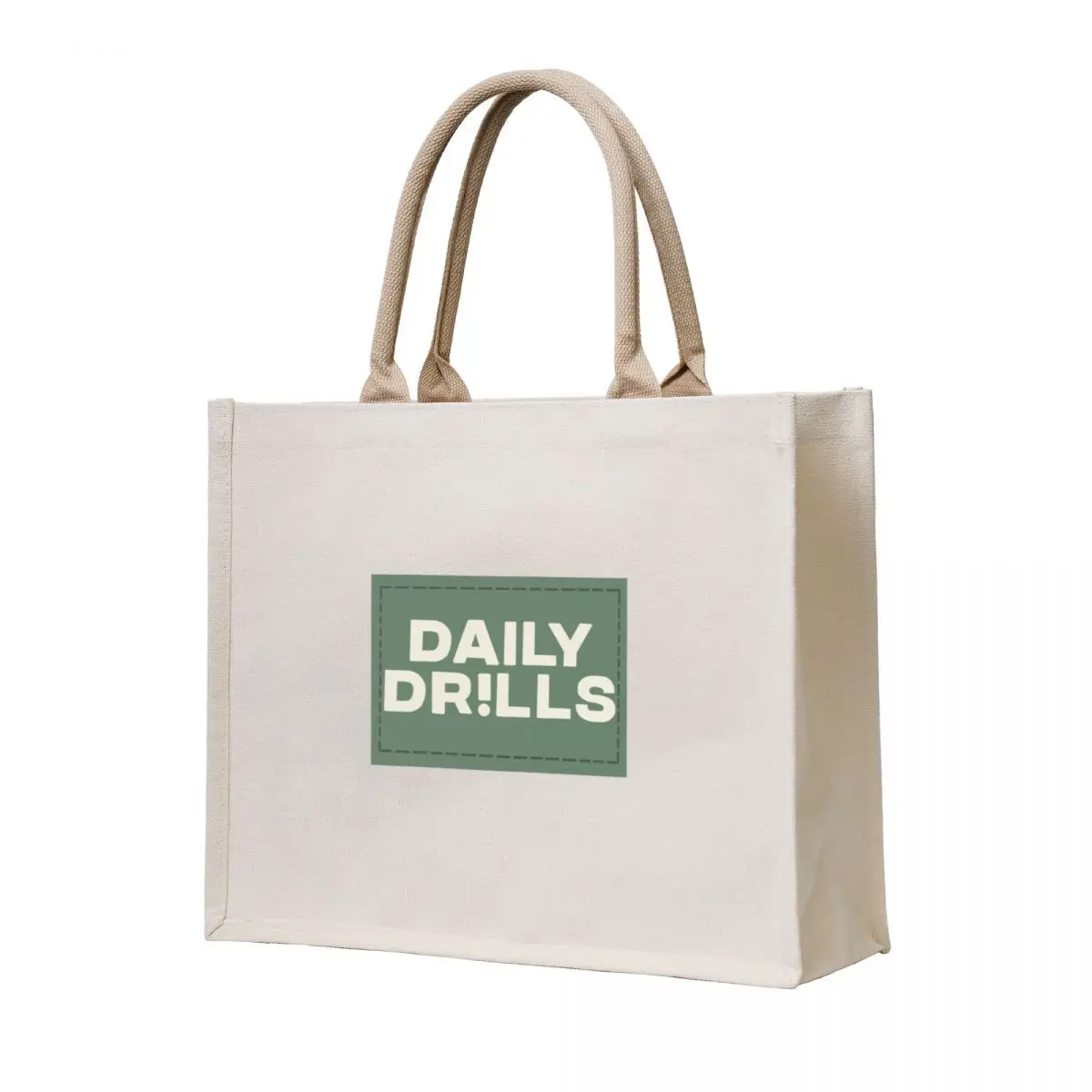 

Daily Drills Tote Bag Handbags women ecological bags shopping trolley bag tote bag custom