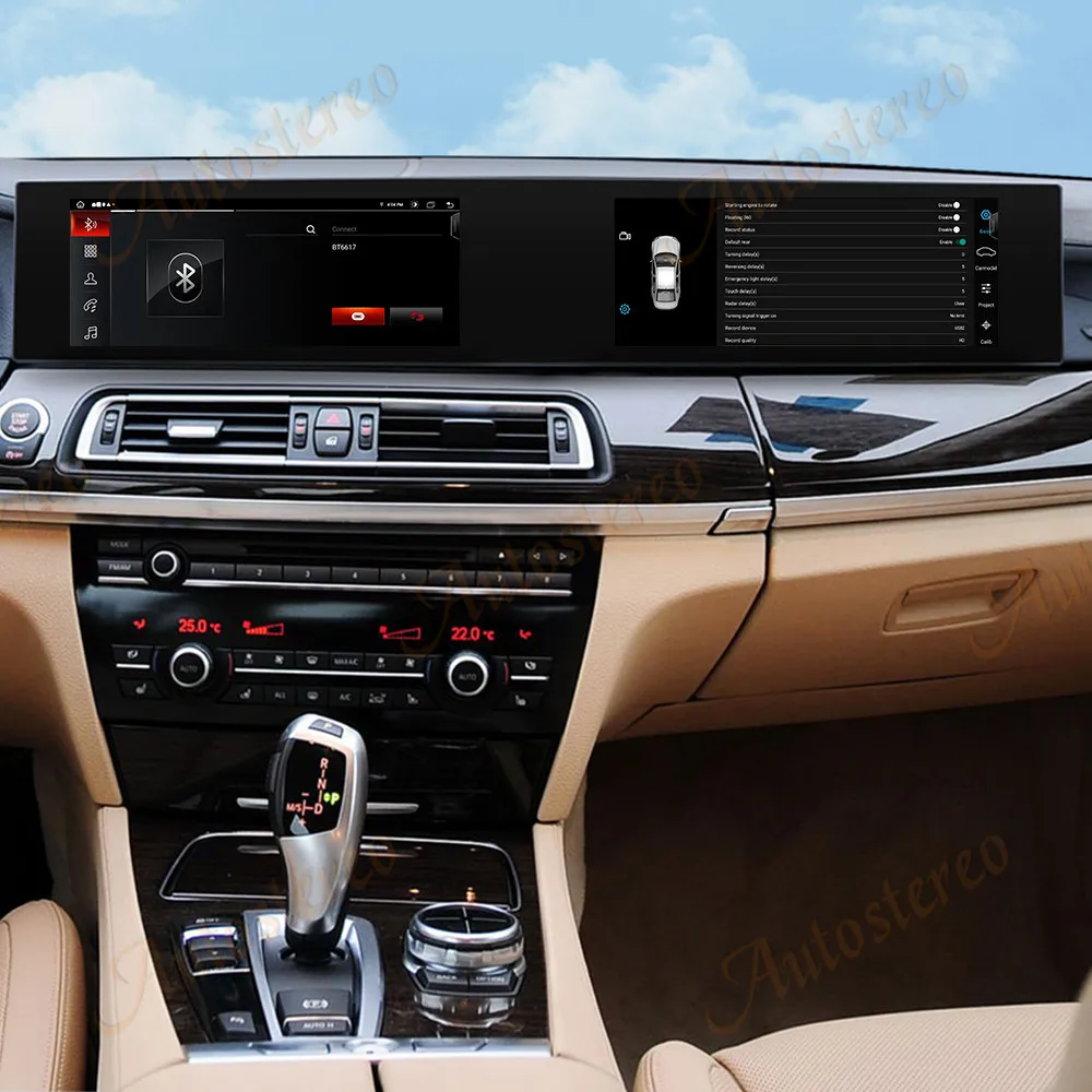 

Автомобильный GPS-навигатор с двойным 12,3-дюймовым экраном Carplay Android 14 для BMW 7 серии 2009-2012 CIC HeadUnit, мультимедийный плеер, автомобильное радио-