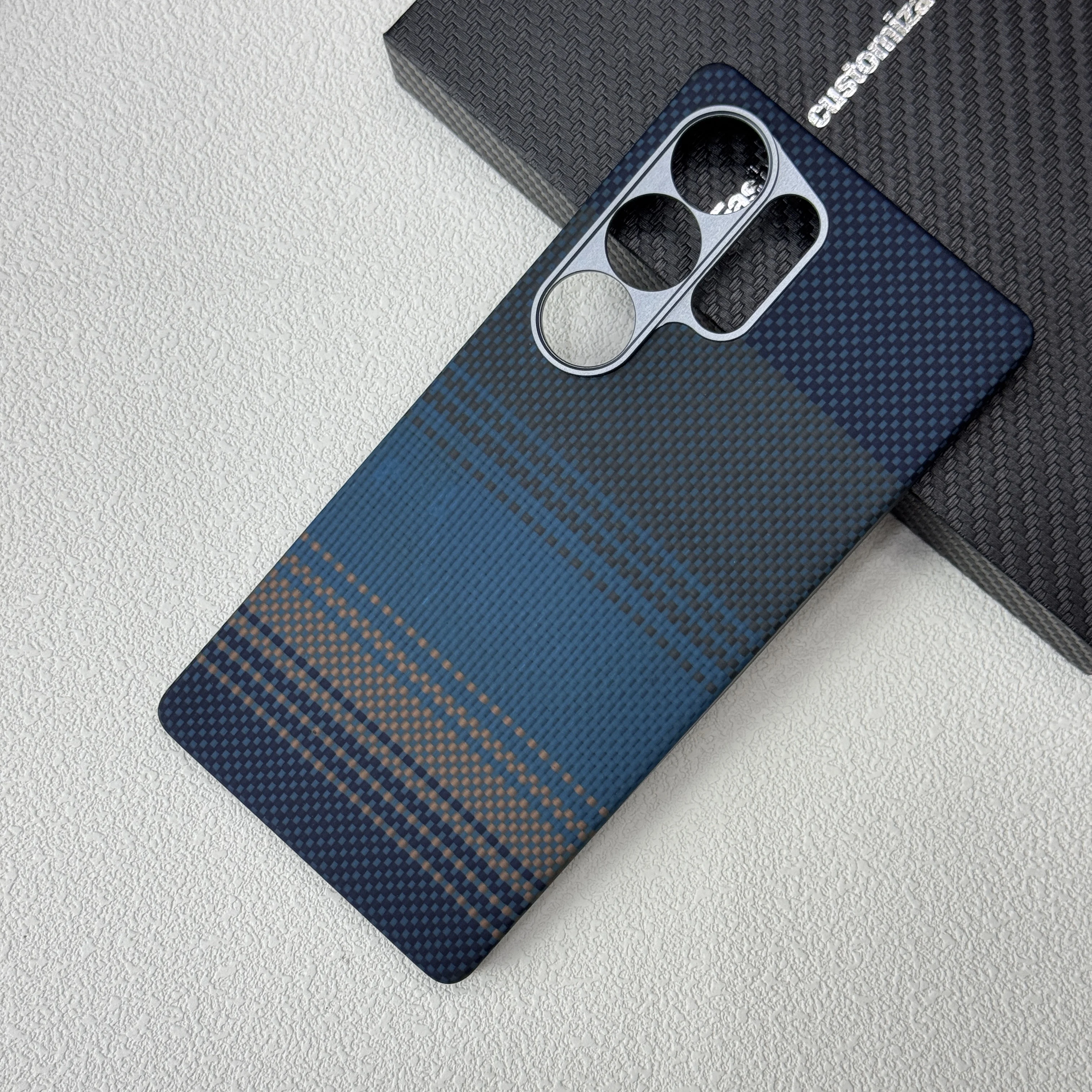 

For Samsung Galaxy S25 Ultra/Plus/Edge Case Genuine Aramid Carbon Fiber Ultra Slim Lightweight Shockproof Cover