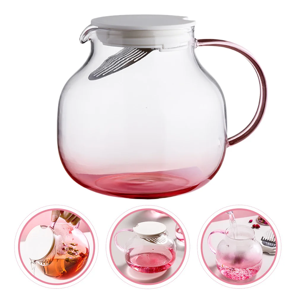 

Glass Tea Pot Kettles Household Teapot Transparent Pots Water Jug Clear Teapots