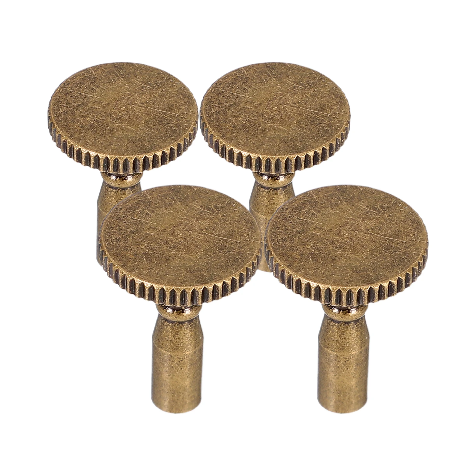 

4pcs Lamp Knob Switch Replacement Metal Copper Chrome Finish Adjustable Light Socket Turn Knob For Chandeliers Wall Lamps Table