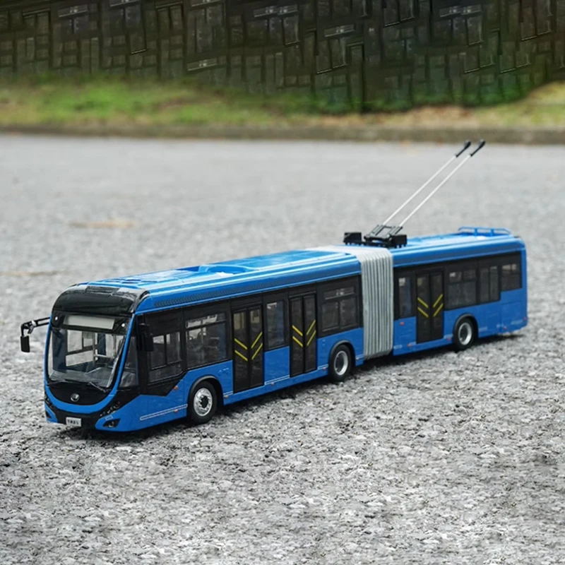 

Diecast 1:42 Scale ZK5180C BRT Trolleybus Alloy Car Model Finished Product Simulation Toy Collection Gift Static Model Display