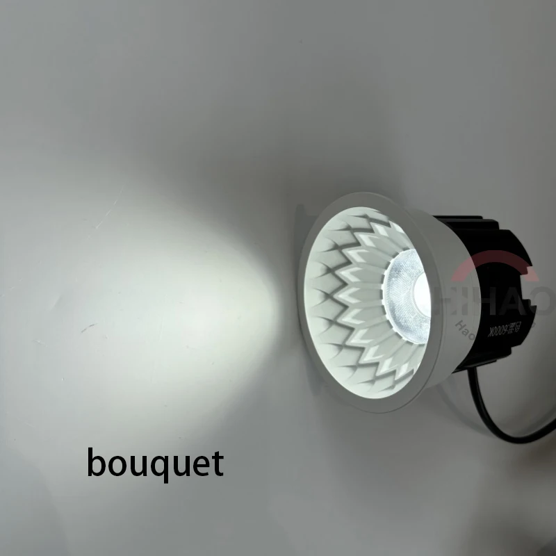 

Рельефные потолочные точечные светильники с куполом Пантеон, антибликовые художественные светильники COB, встроенные потолочные точечные светильники 85-265 В