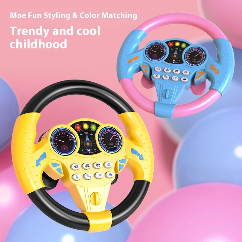 

Innovative Infant Shining Simulation Steering Wheel Toys! A Great Addition to Kids' Toy Collections.Baby Early Education Toys