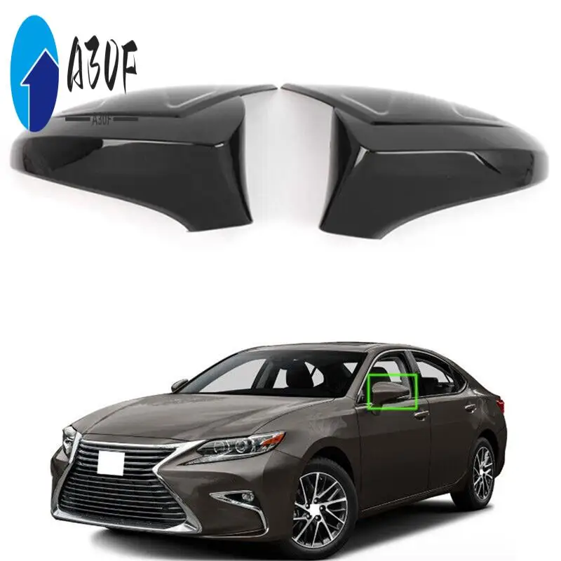 

A30F-For Lexus GS/ES/LS 2013-2020 Gloss Black Retrofit The Rear View Mirror Housing Replacement