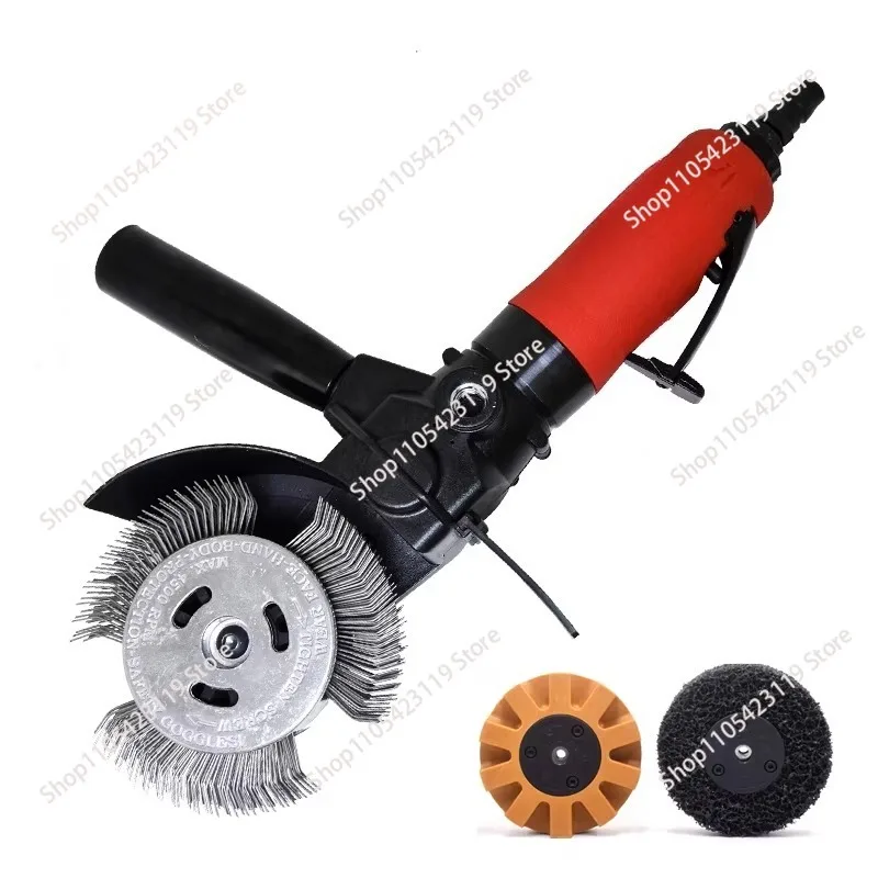Pneumatic Surface Removal Tool for Remove Adhesive-Backed Decals Pinstripe Derusting Remove Glue Rust Paint Removal Tool Kit