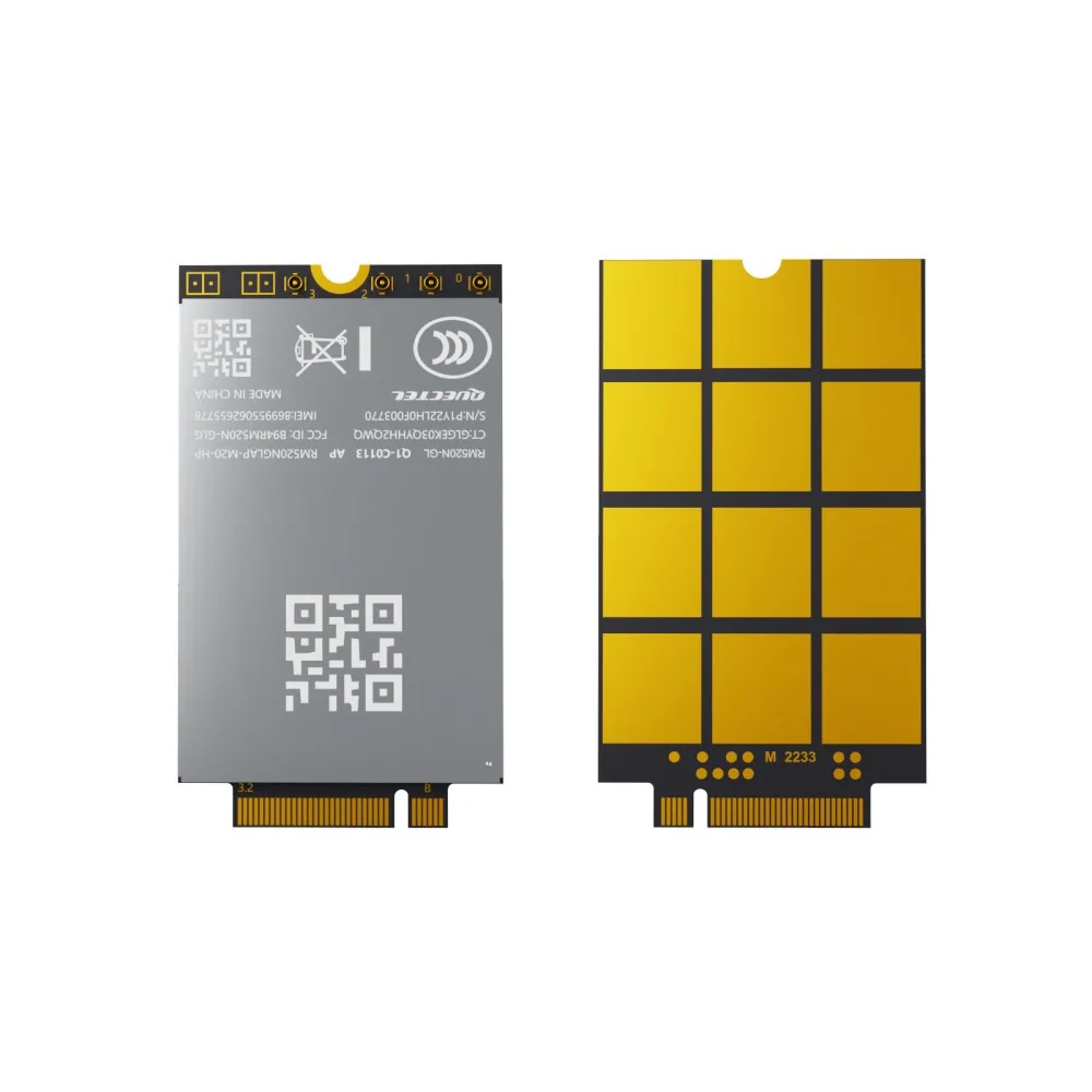 Quectel RM520N-GL 5G Sub-6GHz Module GNSS Receiver Multi-mode M2 Global Multi-Constellation GNSS Receiver Available IoT EMBB