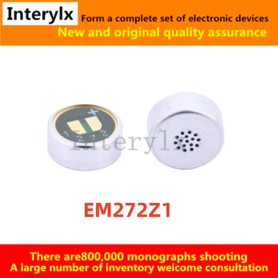 

1Pcs/Lot Original primo EM272Z1 microphone, omnidirectional, diameter 10.0mm, thickness 4.5mm