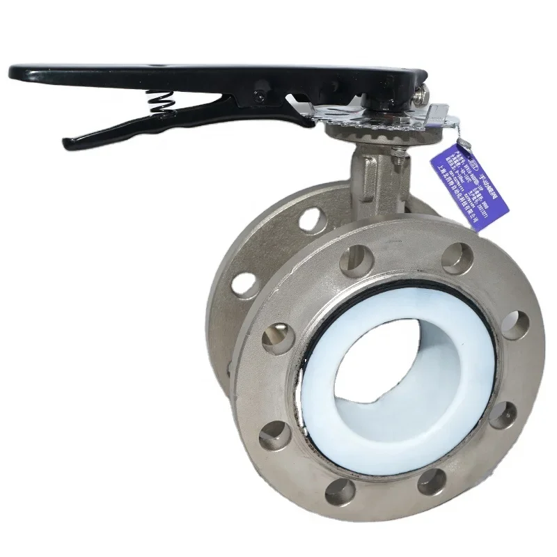 

Open Closed Type C810-F4/F46 Carbon Steel Series Electric Fluorine Lining Centerline Butterfly Valve