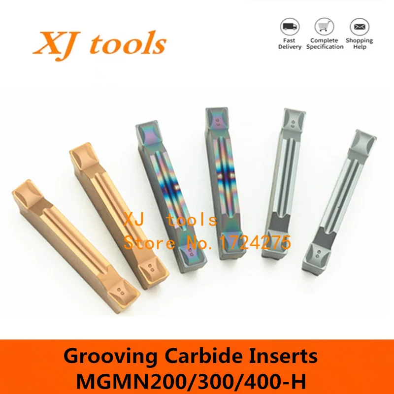 High Quality MGMN Grooving Carbide Inserts MGMN200-H MGMN300-H MGMN400-H CNC Slotted Lathe Turning Carbide Insert For Stainless