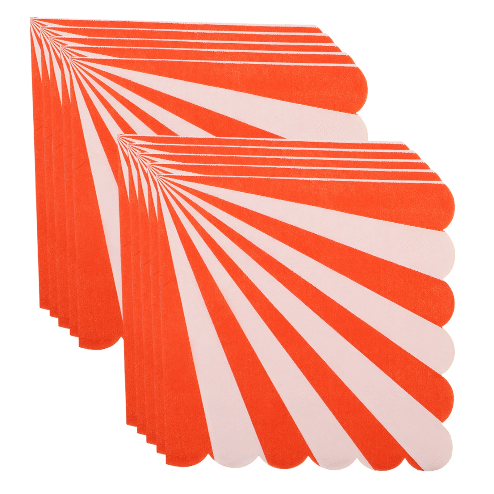 16 قطعة مناديل الحلوى الأنيقة المتاح صدفي حافة حفلة المشروبات المناديل أنماط نابضة بالحياة لأحداث كوكتيل عيد الميلاد #6