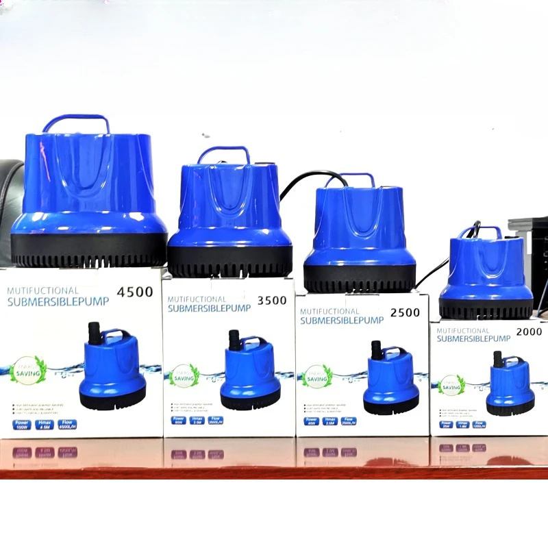 Submersible Water Pump with Suction Cups, Aquarium Pump, Fish Tank Fountain, Ultra-Quiet Filter, 25 W, 40 W 60 W 100W EU US Plug