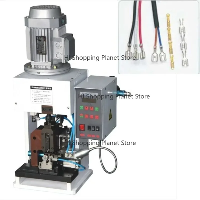 1.5T 2.0T semi-automatic electric wire 240sq mm 22 24awg flat new en-ergy terminal stripping crim-ping machine