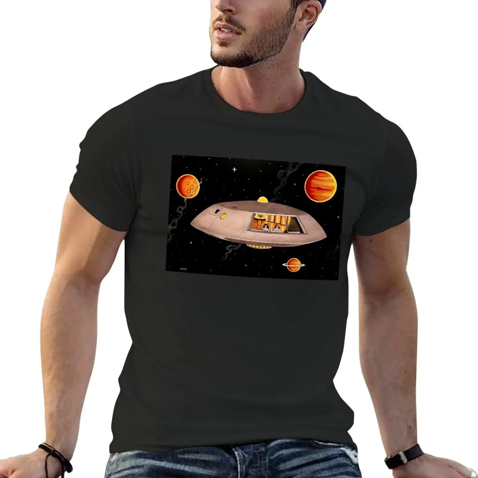 JUPITER 2 DEEP SPACE T-Shirt designer shirts anime cute clothes compression shirt men