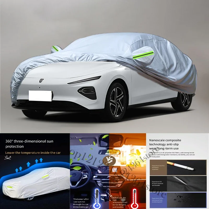 

For fit Roewe D7 Outdoor Protection Full Car Covers Snow Cover Sunshade Waterproof Dustproof Exterior Car cover protection