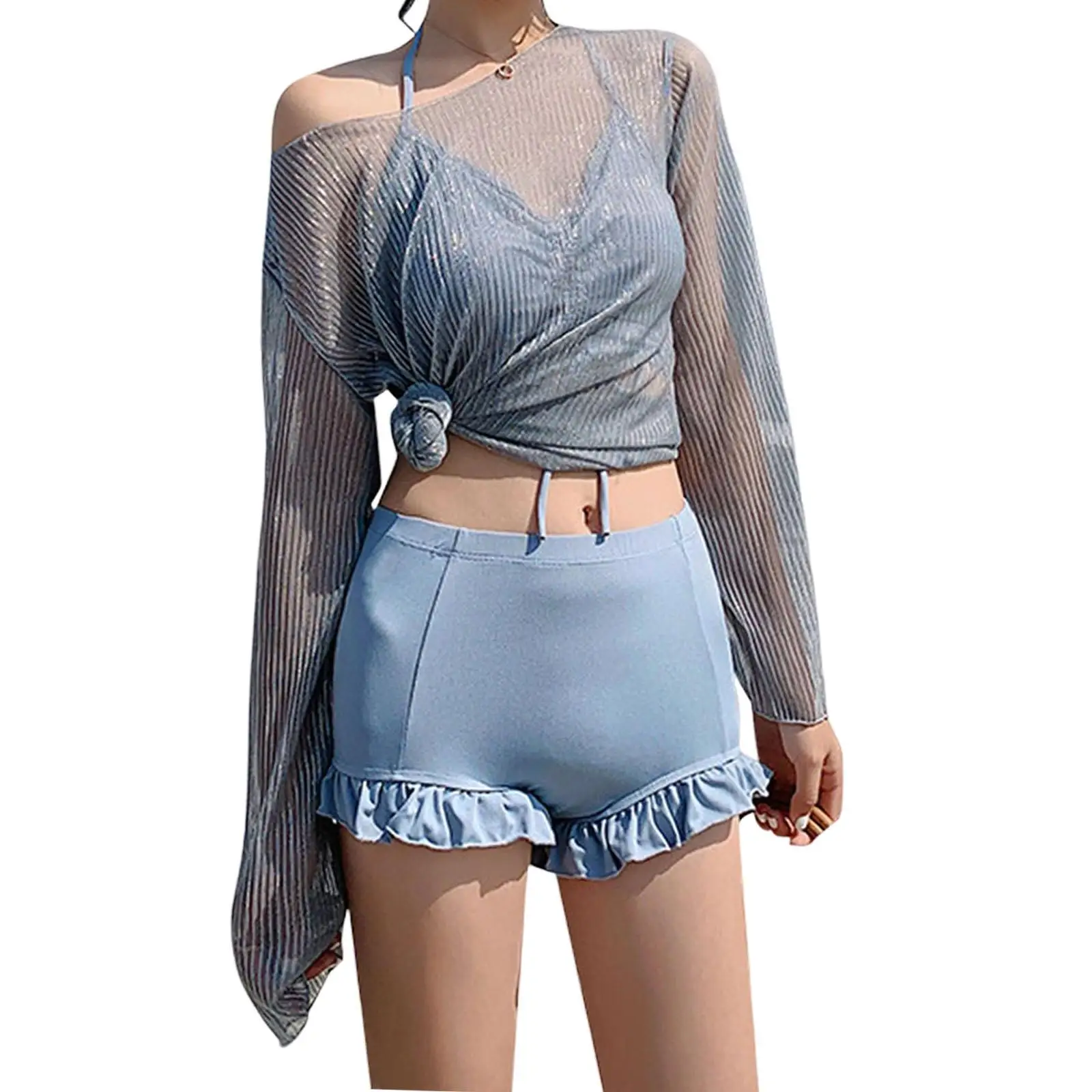 

Women Bikini Set Three Piece Bathing Suit Swimming suits Swimwear Summer