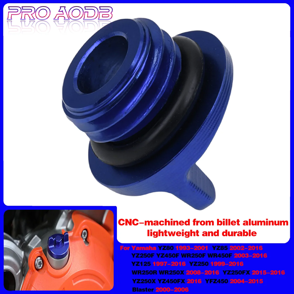 

Motorcycle CNC Engine Oil Filler Plug Cap Cover For Yamaha YZ80 YZ 85 125 250 250FX 450FX WR 250F 450F 250R 250X YFZ450 Blaster