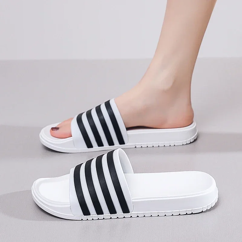 حجم كبير الرجال النعال المنزل داخلي الذكور لينة مريحة حمام النعال الرجال إيفا شقة سميكة منصة في الهواء الطلق صنادل شاطئ الصيف