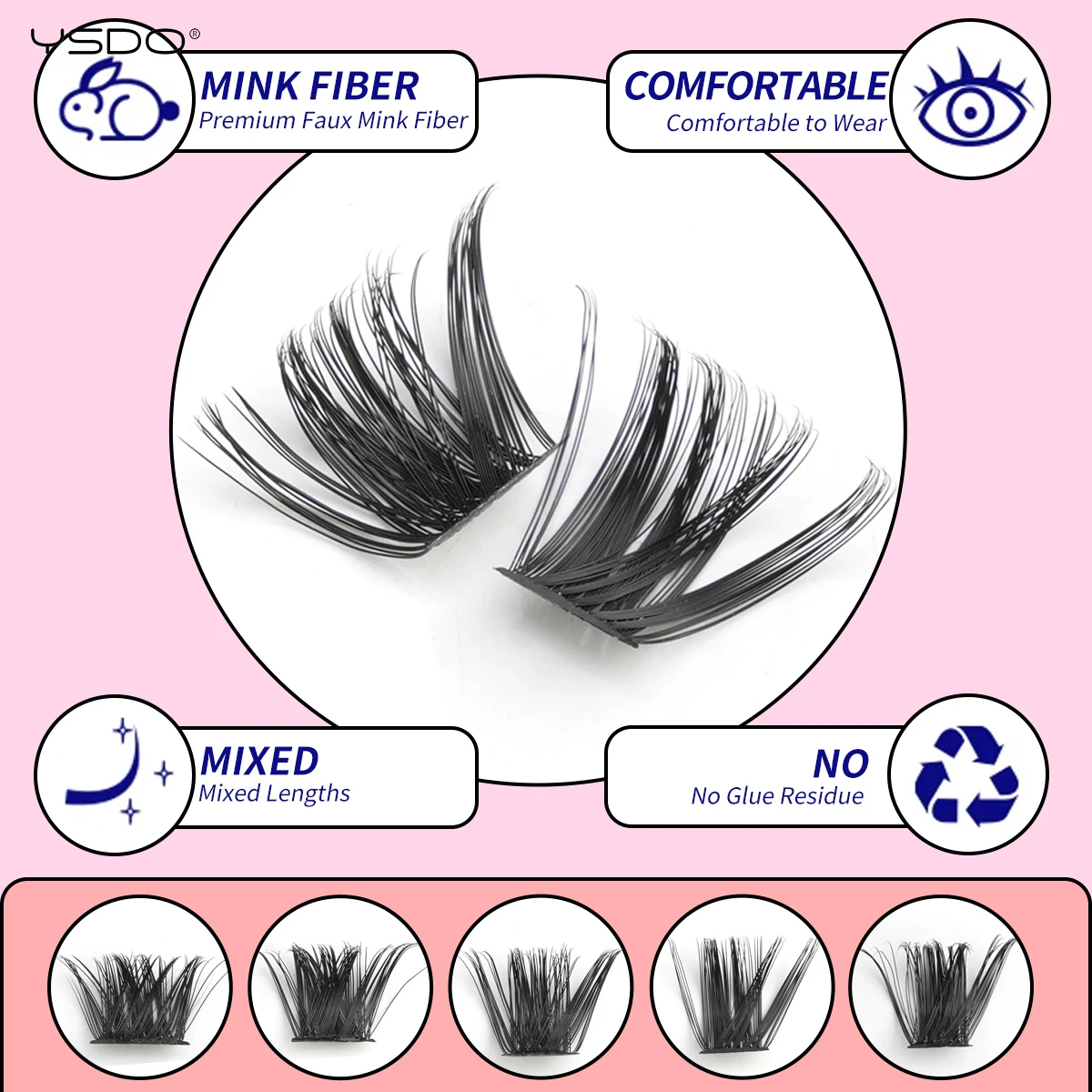 Diy lash clusters kits pinças cílios individuais olhar natural c onda fofo alado cils extensão de cílios postiços ferramentas de beleza