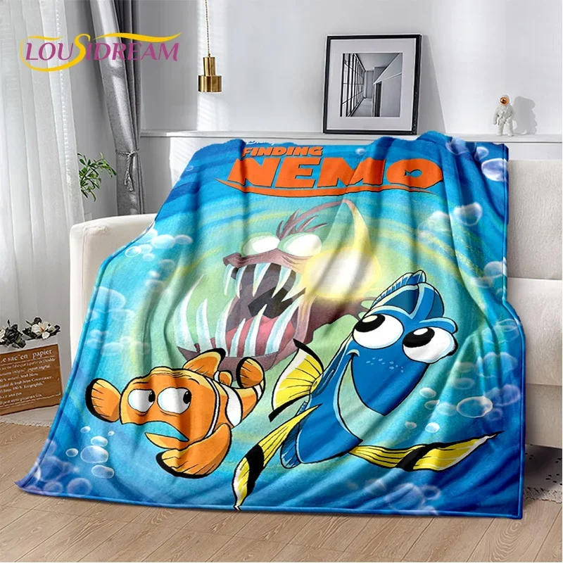 Cartoon 29 Style Cute Finding Nemo Sea World Blanket,Flannel Soft Throw Blanket for Home Bedroom Bed Sofa Picnic Office Kid Gift