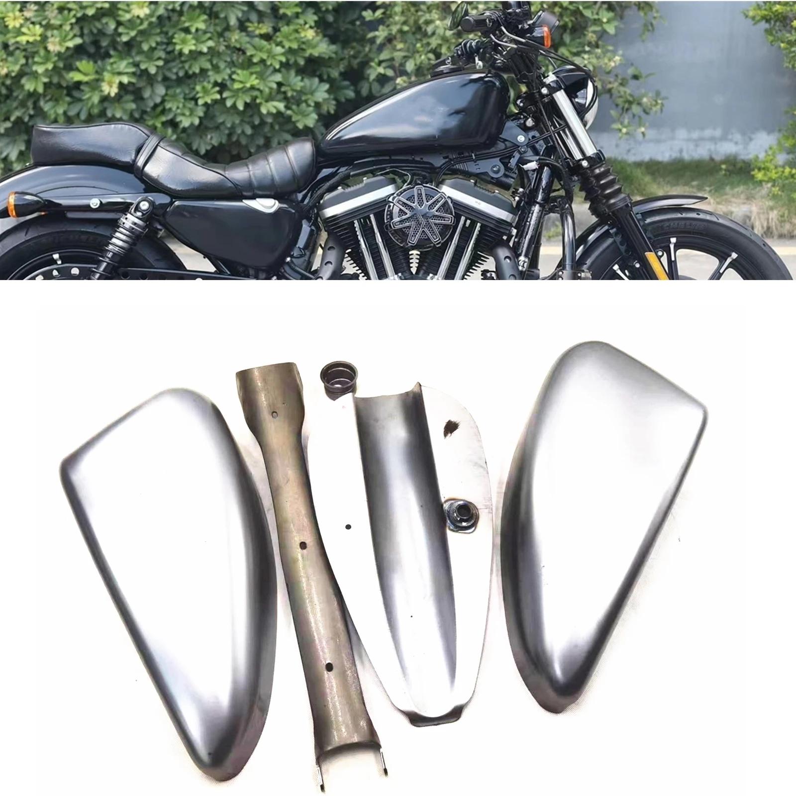 

13.5 L Petrol Gas Fuel Tank Component Motorcycle Universal ( DIY Fuel Tank )