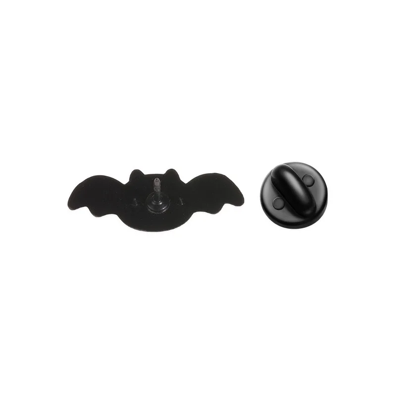 Cartoon Cute Bat Brooch Enamel Pin Halloween Party Gift Metal Badge DIY Clothing Bag Hat Scarf T-shirt Jeans Accessories Unisex