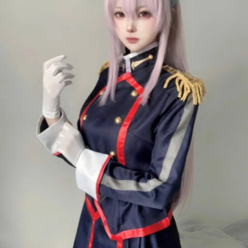 Kyouka Uzen Tenka Izumo Ren Yamashiro 코스프레 의상 Mato Seihei no Slave Battle Outfit 여성용 풀 세트 할로윈