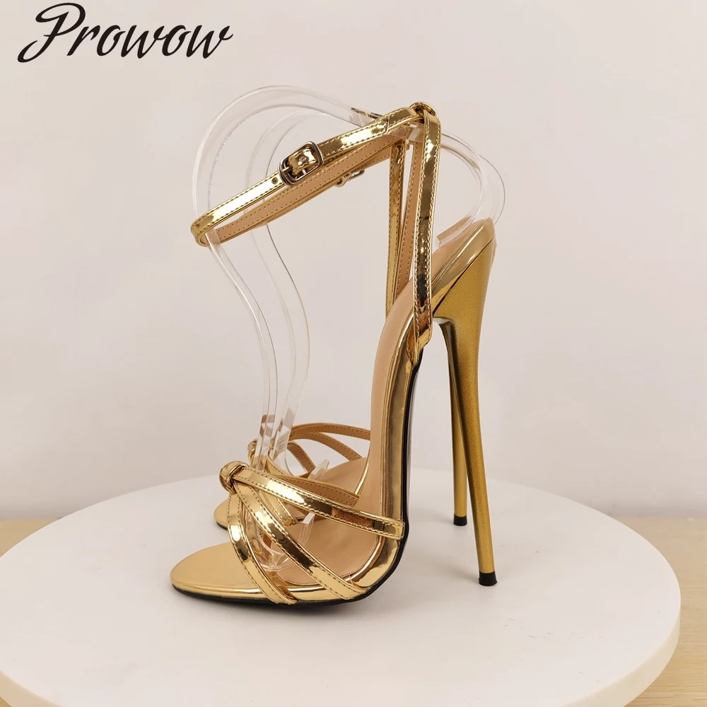 

Золотые модные босоножки на высоком каблуке с круглым носком на тонком каблуке, женская обувь Zapatos Mujer