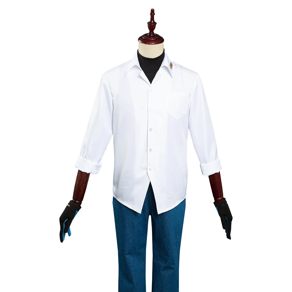 De Infinity Langa Cosplay Costume Shirt Uniform Outfits