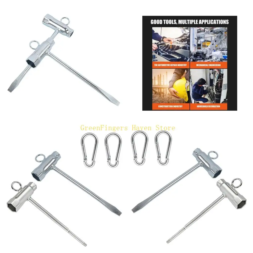 

F68D Convenient Sparks Plug Socket Wrench Set Chainsaw Wrench Tool For Car Repairs