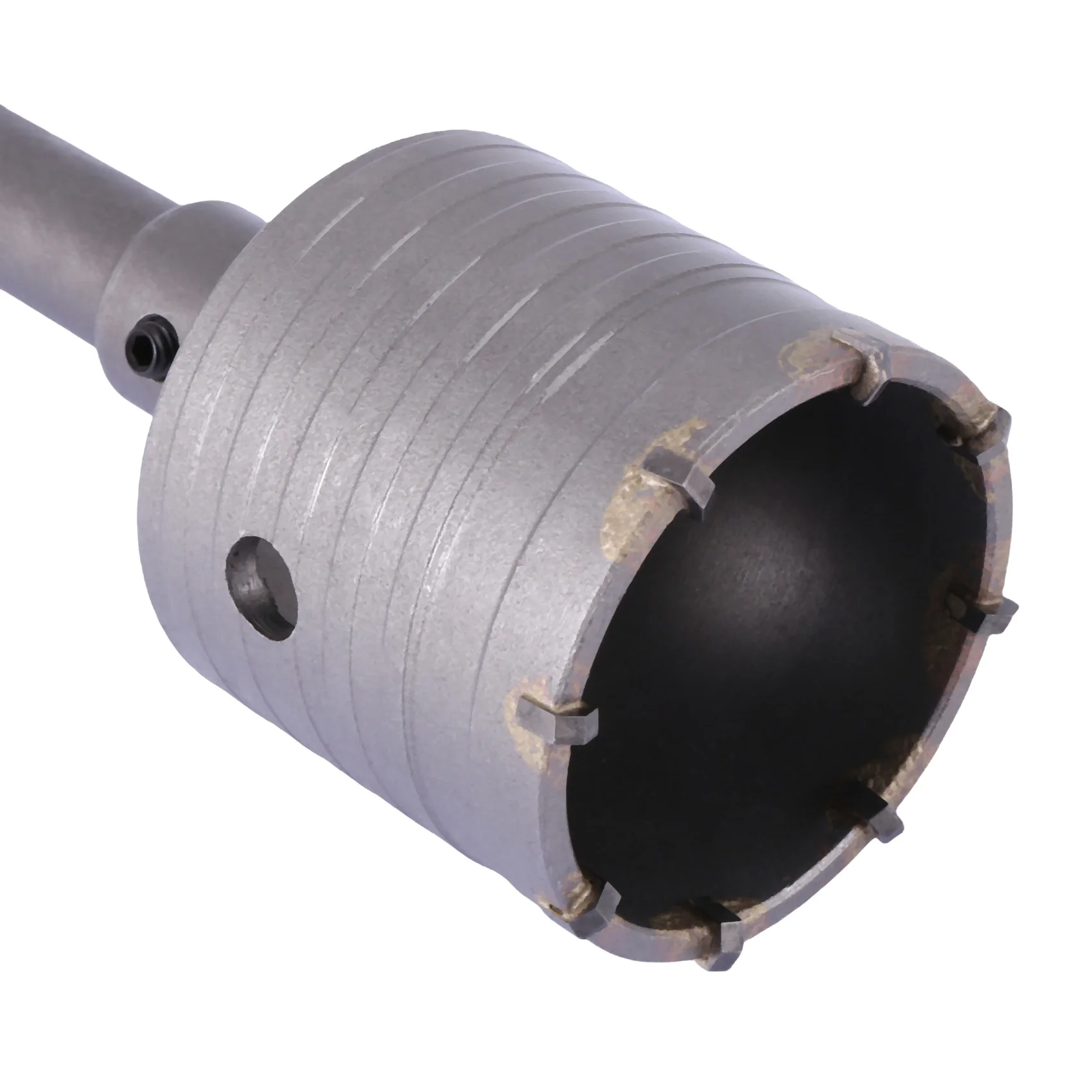 

SDS Plus Shank Concrete Cement Stone 65Mm Wall Hole Saw Drill Bit 200Mm Rod Mark-ABRO