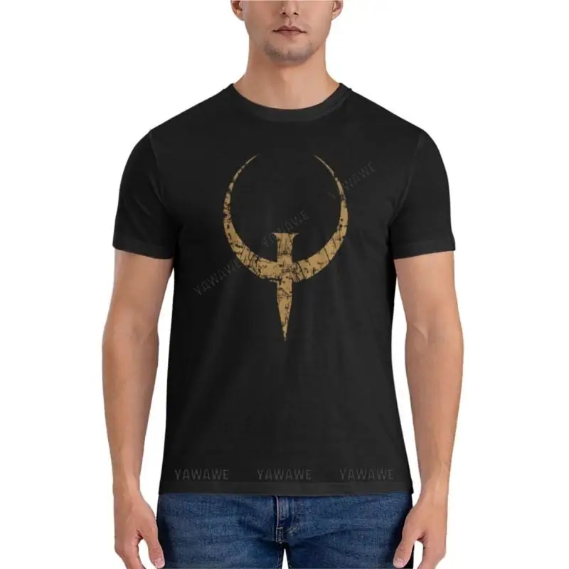 cotton t-shirt man Summer t shirt men Quake - Bronze Classic T-Shirt tees t shirts for men Cottom mens t-shirt