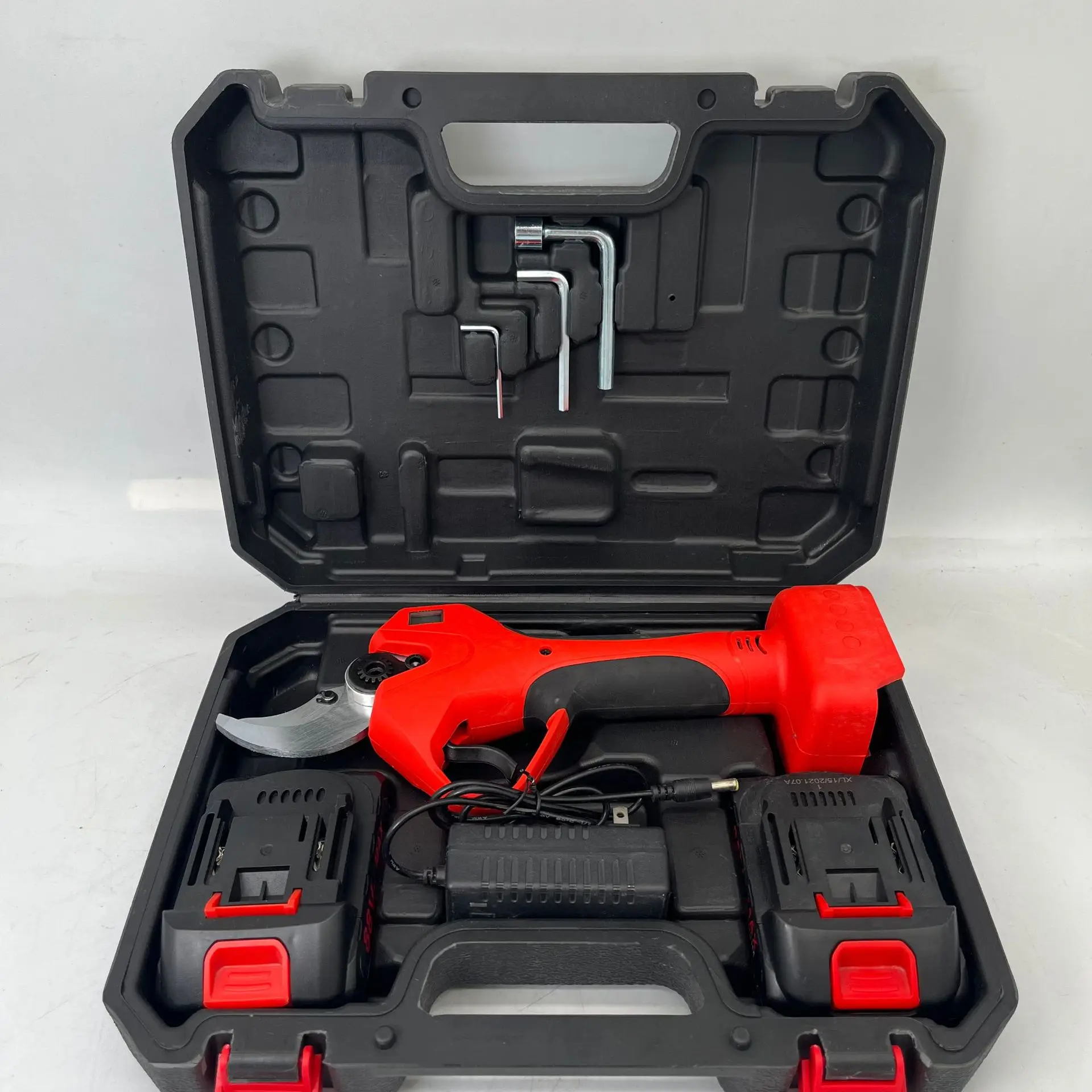 

DD3435 Rechargeable Lithium Battery Shears Gardening Trimming Scissors Electric Tree Pruning Cordless Branch Cutter Secateurs