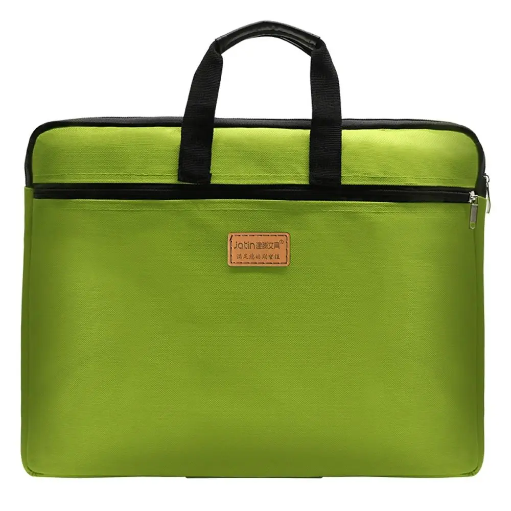 Oxford Cloth A4 Portable File Bag Zipper Multi-layer A4 File Folder Business Briefcase Laptop Storage Bag Documents Bag School