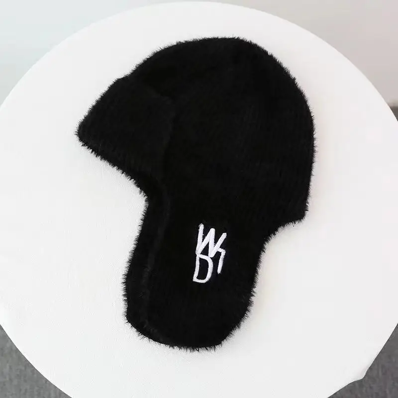 7 Colors Winter Hat Keep Warm Women Winter Earflap Beanies Caps Aviator Warm Ear Protection Beanies For Women Bomber Hat