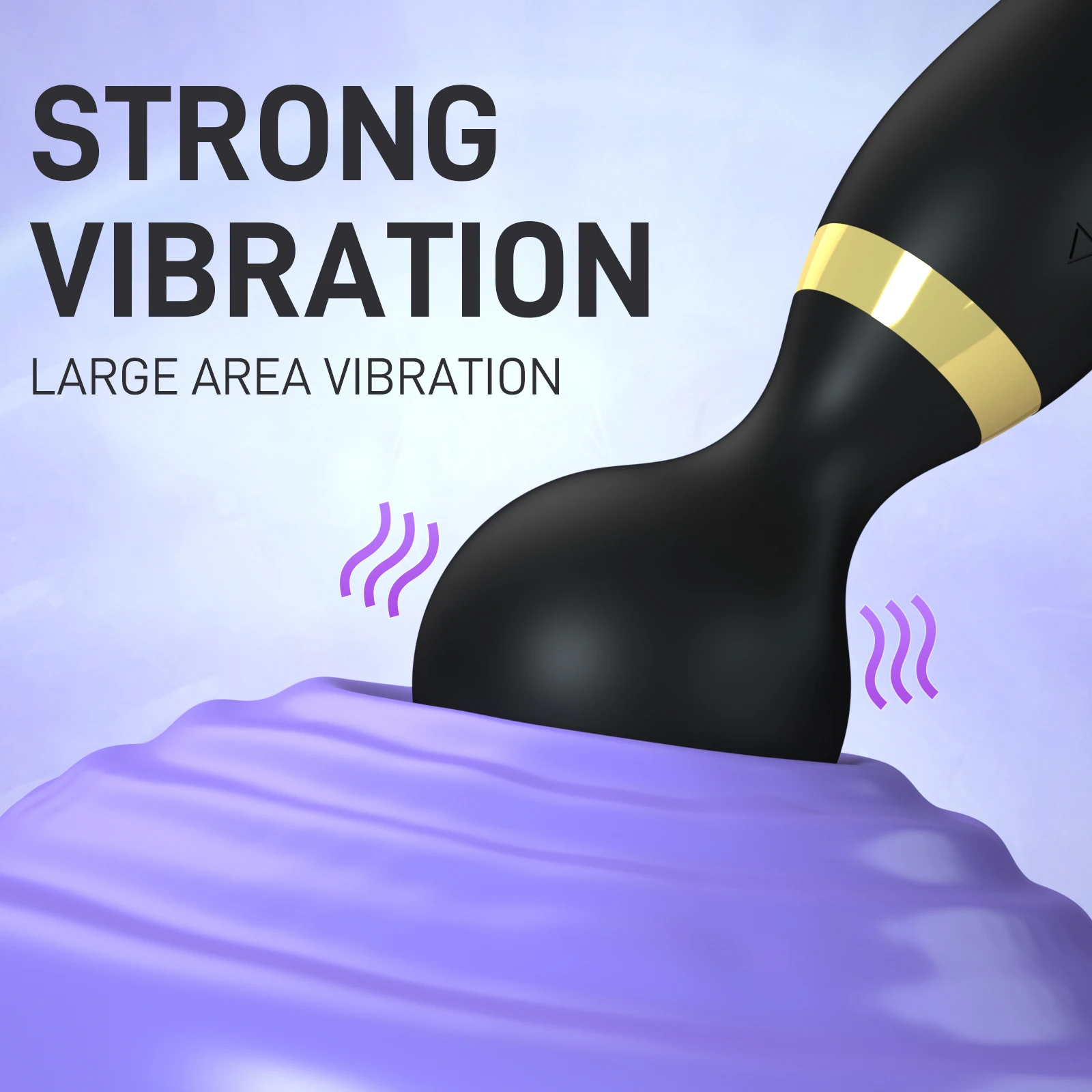 Powerful Double Vibrator Silicone AV Wand G-Spot Massager Dildo Clitoris Nipple Stimulator for Women Sex Toys Couple Adults 18