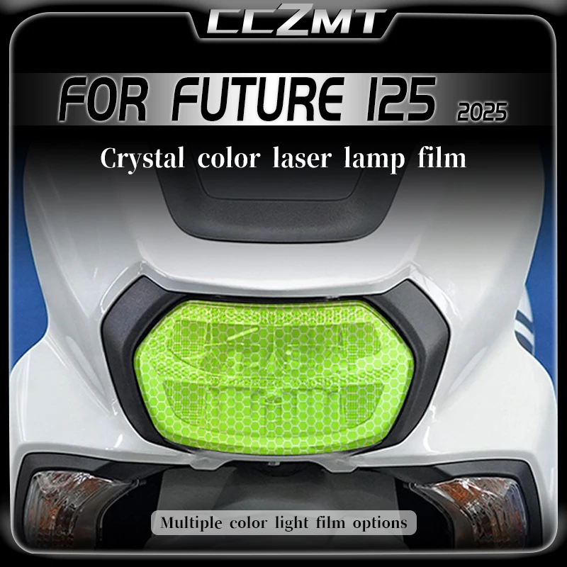 

For YAMAHA FUTURE 125 2025 motorcycle honeycomb laser headlight film taillight film color changing sticker modified accessories