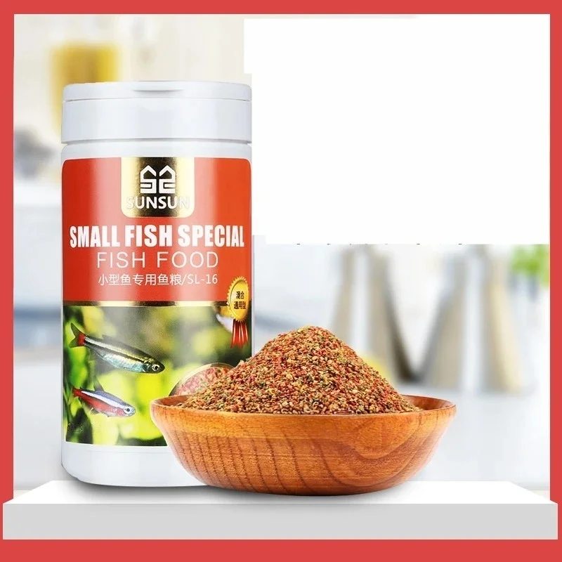 150ml aquário tropical comida de peixes pequenos grãos de alimentação de peixes delicioso comida de peixe especialmente para guppy lanterna peixe
