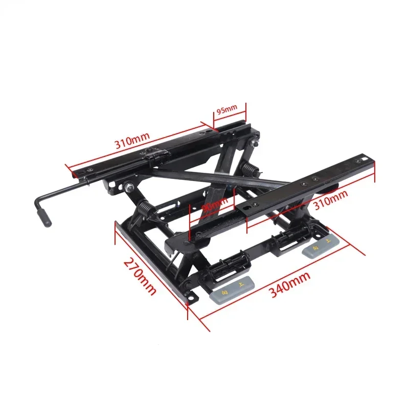 Sell like hot cakes van and campervan seat height riser/ Height Adjuster for seat Heavy Duty Truck Driver Seat lifting mechanism
