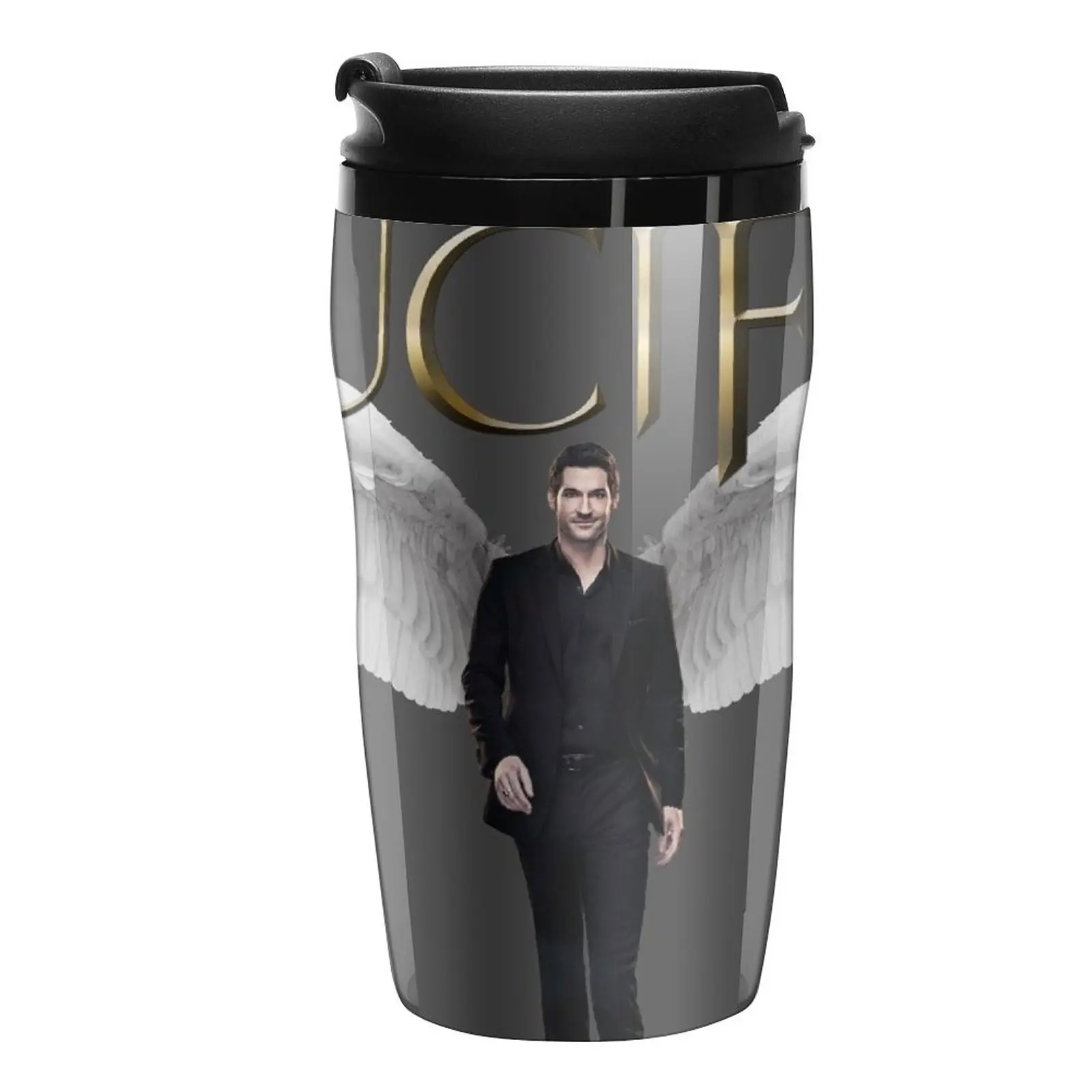 

New Lucifer Morningstar Travel Coffee Mug Coffee Accessory Luxury Cup Cute Mugs Luxury Coffee Cup